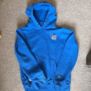 GOAT USA blue sweatshirt